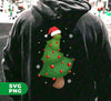 Funny Christmas Tree, Christmas Tree, Love Xmas, Digital Files, Png Sublimation