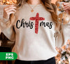 Red Glitter Christmas, Red Christian, Pastor Gift, Trendy Christmas, Digital Files, Png Sublimation