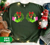 Funny Christmas, Grinch's Hands On The Boobs, Merry Titsmas, Digital Files, Png Sublimation