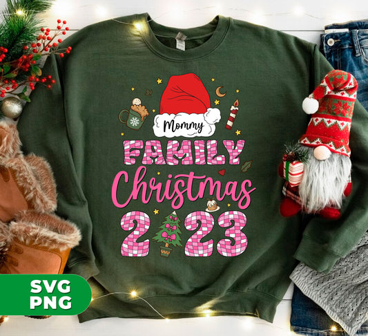 Celebrate the holiday season with our Family Christmas 2023 collection. Show your love for your family with our Pinky Xmas design, available in high-quality digital files for sublimation. Perfect for creating personalized gifts and decorations. Spread love and joy this Christmas with our versatile png designs.