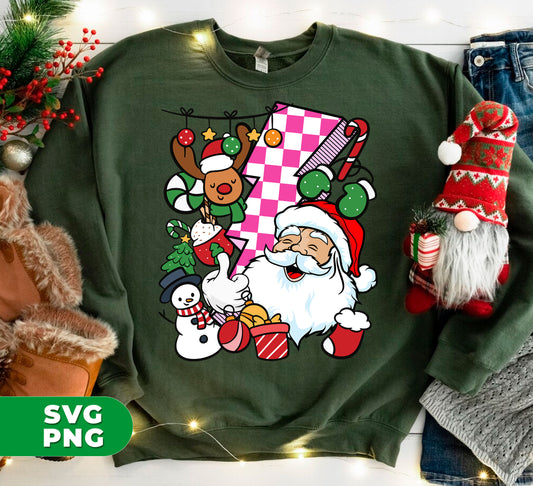 Unleash the nostalgia this holiday season with our Groovy Santa design! Featuring a 90s aesthetic and a touch of humor, this digital file is perfect for sublimation on any product. Get your hands on this groovy holiday design now!