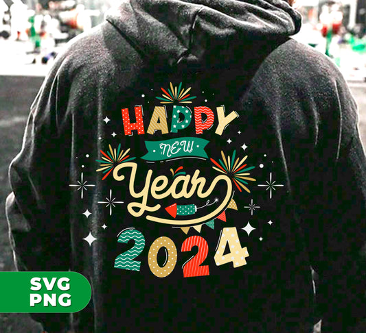 Celebrate the arrival of 2024 with our Happy New Year Fireworks digital files! These high-quality Png Sublimation designs capture the excitement and joy of the new year, perfect for all your festive projects. Start the year off with a bang and bring your designs to life with our vibrant graphics.