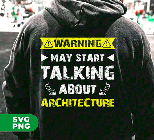 Get ready to become an expert! Our "Warning May Start Talking About Architecture" sign will inspire you to dive into the world of architecture. With high-quality digital files and PNG sublimation, this sign is perfect for those who love to learn and share their knowledge.