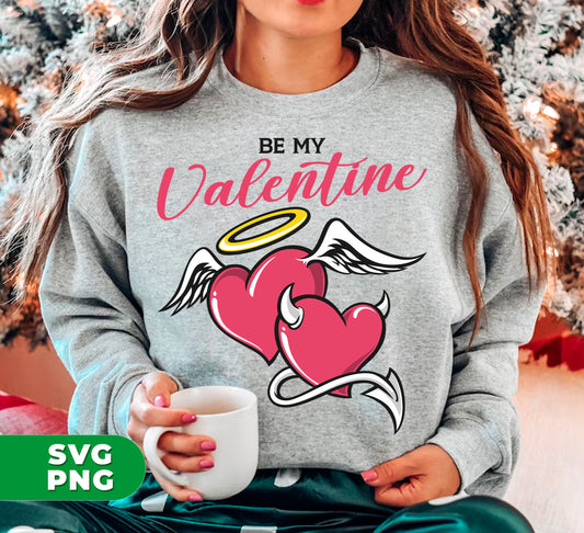 Celebrate love with our Be My Valentine digital files! Featuring adorable heart couple, cupid lover, and love angle designs in high-quality PNG sublimation format. Perfect for creating unique and romantic gifts for your special someone. Spread love and happiness with our Valentine's Day collection.