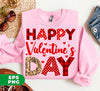 Happy Valentine's Day, Cute Valentine, Leopard Pattern, Digital Files, Png Sublimation