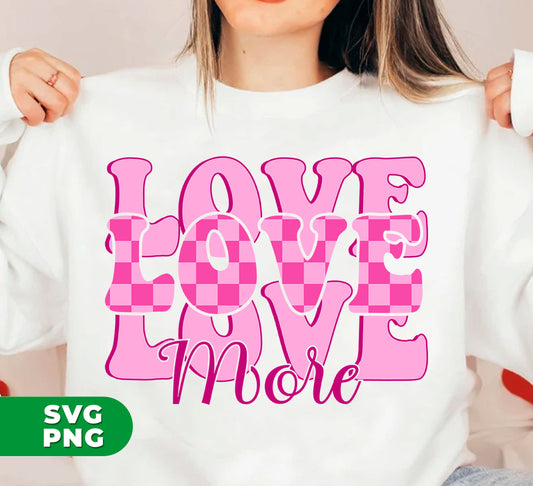 Boost your Valentine's Day game with Love More, Groovy Valentine, Groovy Love, and My Best Love! These digital files, available in PNG sublimation format, are perfect for creating personalized gifts. Let your creative juices flow and spread the love!