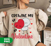 Growing My Valentine, Love My Valentine, My Love, Gift For Valentine, Digital Files, Png Sublimation