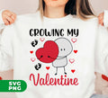 Celebrate your love this Valentine's Day with our Growing My Valentine digital files. Show your affection with Love My Valentine or My Love designs, perfect for a heartfelt gift. These high-quality PNG sublimations will be sure to bring joy to your special someone.
