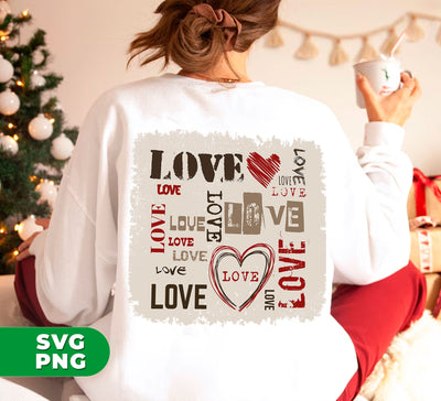 Love Design, Love Text, Valentine Design, Best Valentine Gift, Digital Files, Png Sublimation