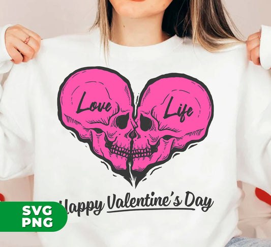 Celebrate Valentine's Day with this unique skull in heart shape design. Perfect for printing on various digital surfaces with easy-to-use PNG sublimation files. Show your love for life and your significant other with this one-of-a-kind design.