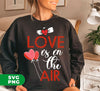 Experience the love in the air with our Love Is In The Air Heart Balloon. The vibrant red heart design and digital PNG files make it perfect for any romantic occasion. Show your love in a unique and creative way with our My Love sublimation product.