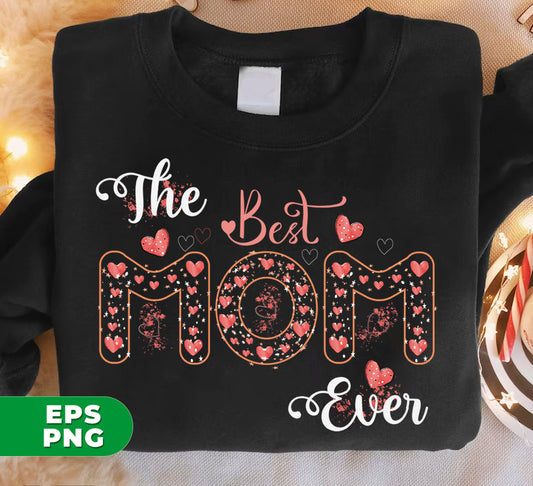 Looking for the perfect Mother's Day gift? Look no further than "The Best Mom Ever" digital files! With "Love Mom" and "Need Mom" designs, these PNG sublimation files are sure to make any mom feel special and loved. Show your appreciation with these unique designs that are easy to print and use.
