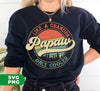 Like A Grandpa Papaw, Only Cooler, Retro Cool Grandpa, Digital Files, Png Sublimation