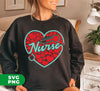 My Nurse Is Valentine, Nurse In My Heart, Nurse Lover, Digital Files, Png Sublimation