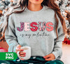 Jesus Is My Valentine, Valentine Pattern, Love Jesus, Digital Files, Png Sublimation