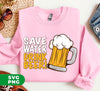 Save Water, Drink Beer, Love Beer, Best Beer Glasses, Digital Files, Png Sublimation