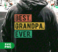 Show your grandpa how much he means to you with this retro grandpa gift! With its digital files and Png sublimation, you can create the perfect personalized present for the best grandpa ever. Let him know just how special he is with this unique and heartfelt tribute.