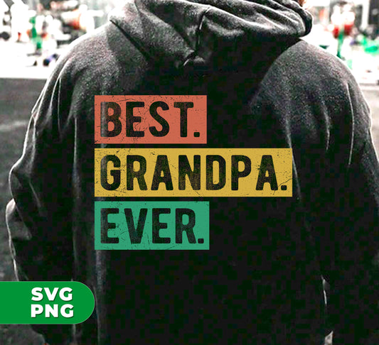 Show your grandpa how much he means to you with this retro grandpa gift! With its digital files and Png sublimation, you can create the perfect personalized present for the best grandpa ever. Let him know just how special he is with this unique and heartfelt tribute.