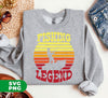 Fishing Legend, Retro Fishing, Fishingman Silhouette, Digital Files, Png Sublimation