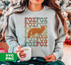 Fox Lover, Retro Fox, Fox Silhouette, Fox Vintage, Digital Files, Png Sublimation