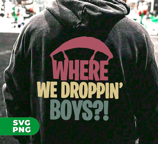 Elevate your paragliding experience with "Where We Dropping Boy, Dropping Please" digital files. Featuring a stunning paragliding silhouette in high-quality PNG format, this sublimation design adds a touch of adventure to any project. Take your designs to new heights with this must-have addition.