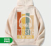 Music Is My Dryg, Love Music, Headphone Silhouette, Digital Files, Png Sublimation