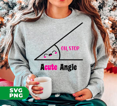 Oh Stop, Acute Angle, Cute Angel, Kawaii Angle, Digital Files, Png Sublimation