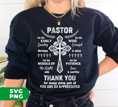 Pastor Lover, Love Pastor, Best Pastor, Thank Pastor, Digital Files, Png Sublimation