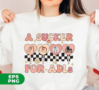 This collection of digital files, including Png Sublimation files, offers a unique selection of groovy designs for therapy valentines. Perfect for those who are in search of a nostalgic and therapeutic experience, these designs will surely be a hit with those who have a passion for adls.