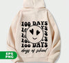 100 Days Of School, Love School, Student Gift, Teacher Gift, Digital Files, Png Sublimation