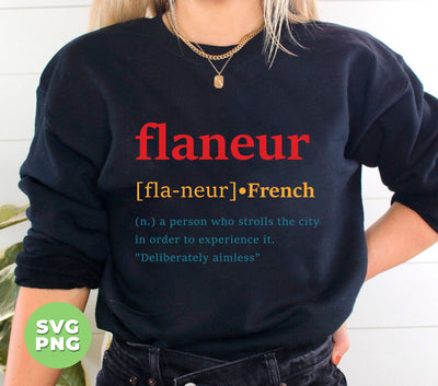 Flaneur French, Retro Flaneur, Flaneur Definition, Strolls City, Leisure Girl, Digital Files, Png Sublimation