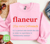 Flaneur French, Retro Flaneur, Flaneur Definition, Strolls City, Leisure Girl, Digital Files, Png Sublimation