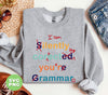 I Am Silently Correcting Your Gramma, Teacher Gift, Digital Files, Png Sublimation