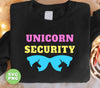 Unicorn Security, Unicorn Party, Gift For Father, Digital Files, Png Sublimation