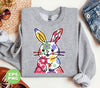 Flower Bunny, Easter Bunny, Cute Bunny, Floral Bunny, Digital Files, Png Sublimation