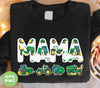 Mama Lover, Mother's Day Gift, Green Truck, Green Car, Digital Files, Png Sublimation