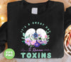 It's A Great Day To Remove Toxins, Kidney With Flower, Digital Files, Png Sublimation