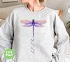 Let It Be Dragonfly, Let It Be, Dragonfly Lover, Watercolor Dragonfly, Digital Files, Png Sublimation