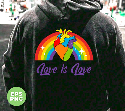 Love Is Love, LGBT Day Gift, Pride Month, Love Has No Gender, Digital Files, Png Sublimation