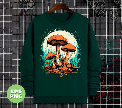 Mushroom Forest, Love Mushroom, Mushroom Lover, Digital Files, Png Sublimation