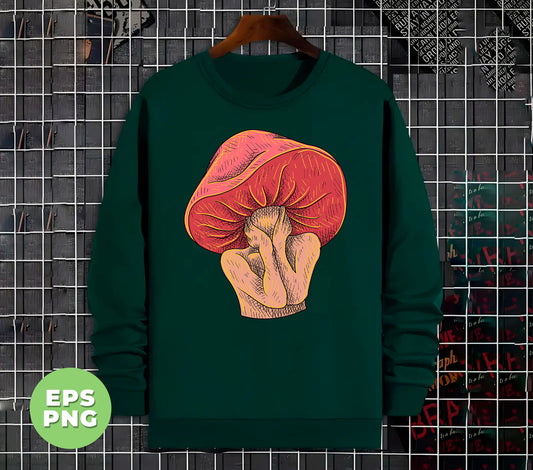 Funny Fungi, Fun Guy, Funny Mushroom, Botanical Funny, Digital Files, Png Sublimation