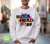 Since 89, Coloful, Block Head, Colorful Splatter, Digital Files, Png Sublimation