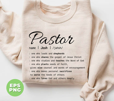 Pastor Lover, Christian Gift, Pastor Gift, Love Christ, Digital Files, Png Sublimation