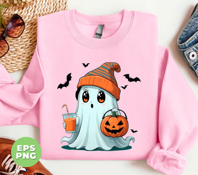 Halloween Ghost, Cute Ghost, Cute Fall, Fall Halloween, Spooky Season, Digital Files, Png Sublimation