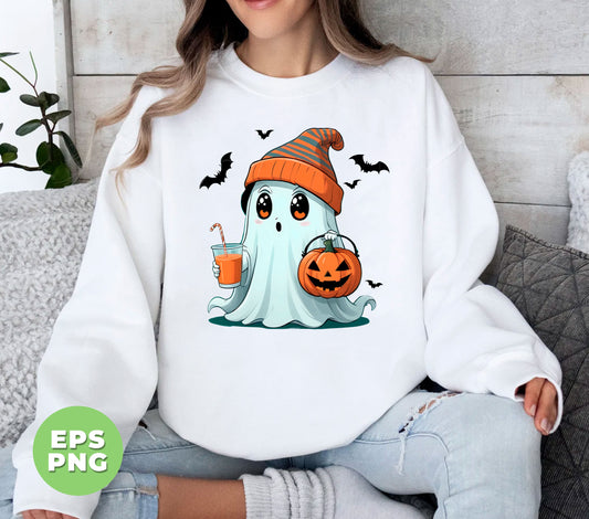 Halloween Ghost, Cute Ghost, Cute Fall, Fall Halloween, Spooky Season, Digital Files, Png Sublimation