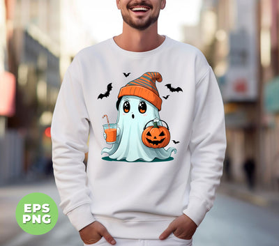 Halloween Ghost, Cute Ghost, Cute Fall, Fall Halloween, Spooky Season, Digital Files, Png Sublimation