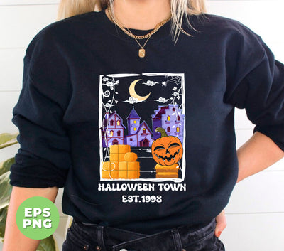 Halloweentown Shirt Design, Halloween Gift, Happy Halloween, Fall Halloween, Halloween Town, Digital Files, Png Sublimation