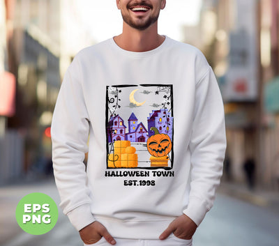 Halloweentown Shirt Design, Halloween Gift, Happy Halloween, Fall Halloween, Halloween Town, Digital Files, Png Sublimation