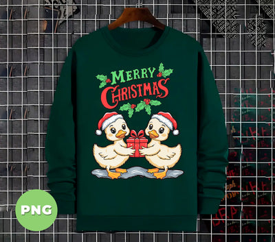 Cute Ducks, Merry Christmas, Trendy Christmas, Funny Baby Goose, Digital Files, Png Sublimation