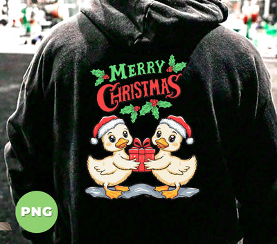 Cute Ducks, Merry Christmas, Trendy Christmas, Funny Baby Goose, Digital Files, Png Sublimation